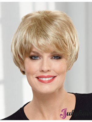 Short Curlable Topper Hair Piece