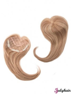 12inch Human Hair Add On Front Topper | Monofilament Base Hairpieces