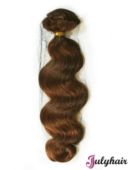 Auburn Wavy Good Remy Human Hair Tape In Hair Extensions