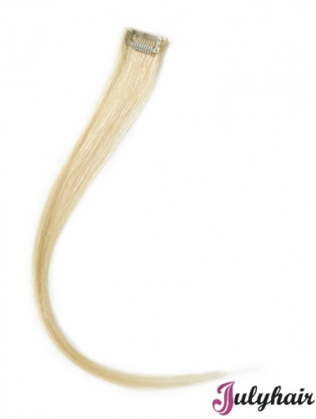 Hairstyles Blonde Straight Remy Human Hair Clip In Hair Extensions