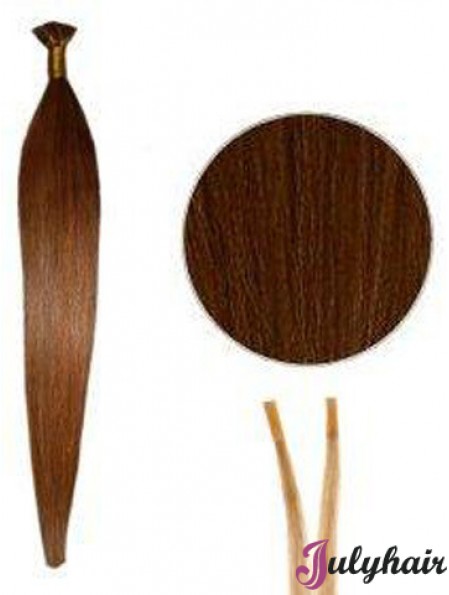 Auburn Straight Stick/I Tip Hair Extensions