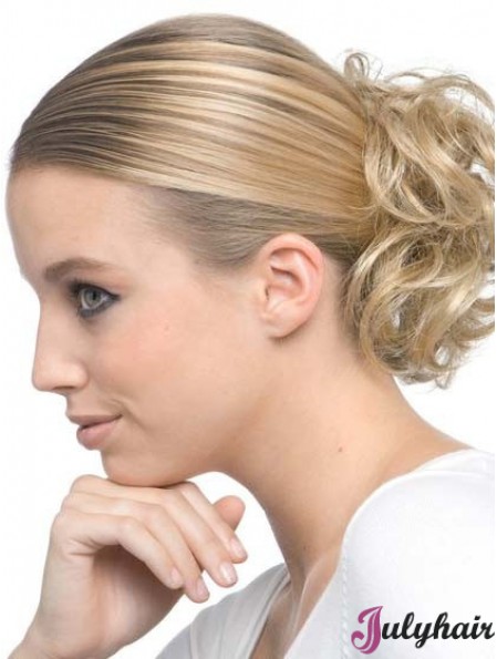 Blonde Hair Wraps Buns