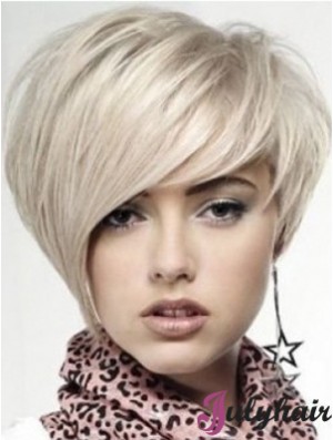 Human Hair Lace Front Wigs UK Short Length Boycuts