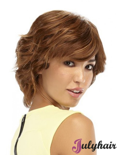 11 inch Great Auburn Layered Monofilament Wigs