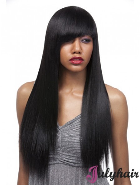 24 inch Black Lace Front Wigs For Black Women