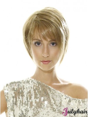 Chin Length Straight Lace Front Wigs Online