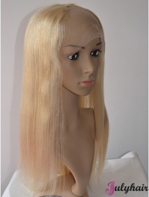 20 inch Lace Front Straight Blonde Gorgeous U Part Wigs