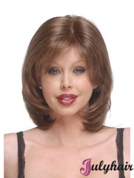 Capless Chin Length Straight Auburn Discount Bob Wigs