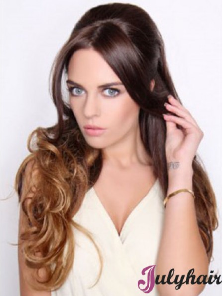 Perfect Black Synthetic Wavy Hair Falls